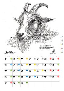 Calendrier Chinois Juillet 2019
