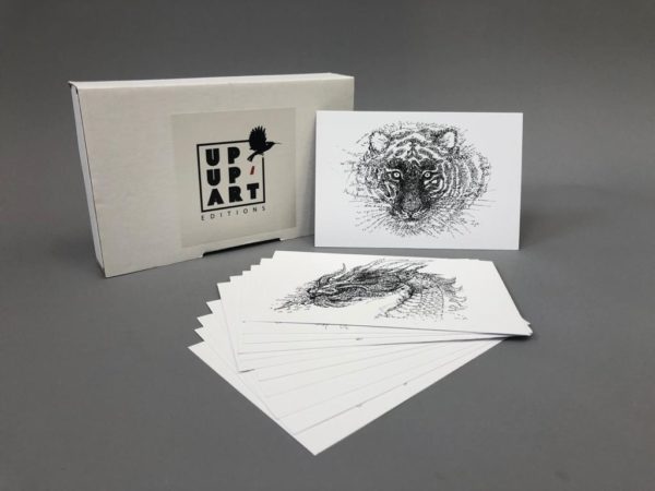 Cartes postales des animaux du zodiaque chinois – Image 17