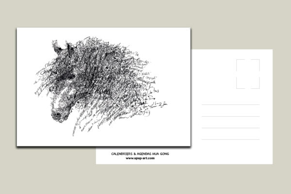Cartes postales des animaux du zodiaque chinois – Image 7