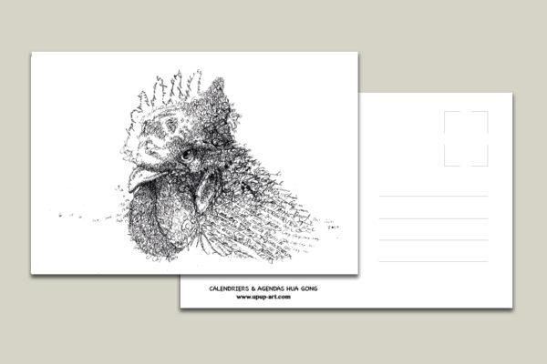 Cartes postales des animaux du zodiaque chinois – Image 4