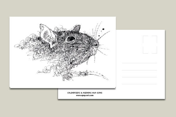Cartes postales des animaux du zodiaque chinois – Image 2