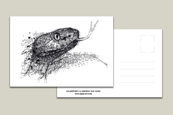 Cartes postales des animaux du zodiaque chinois – Image 3