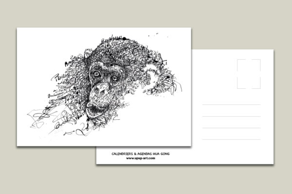 Cartes postales des animaux du zodiaque chinois – Image 5