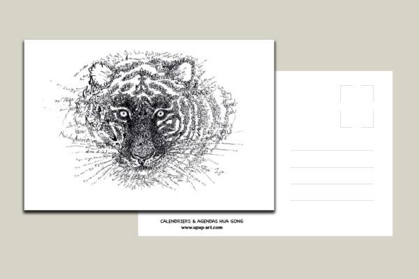 Cartes postales des animaux du zodiaque chinois – Image 6