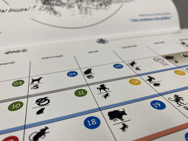 Calendrier Chinois - Lapin d'Eau 2023 – Image 5