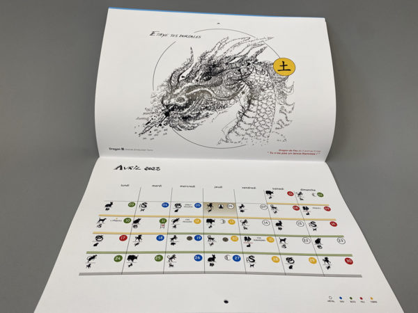 Calendrier Chinois - Lapin d'Eau 2023 – Image 4