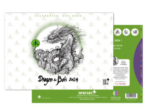 Calendrier Chinois - Dragon de Bois 2024