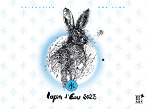 Calendrier Chinois - Lapin d'Eau 2023