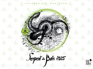 Calendrier Chinois - Serpent de Bois 2025