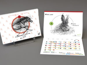 Calendrier Chinois - Cheval de Feu 2026