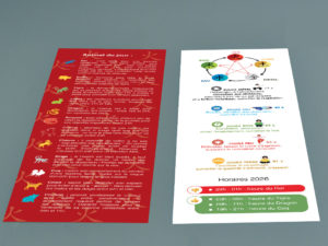 Marque-page Cheval de Feu 2026